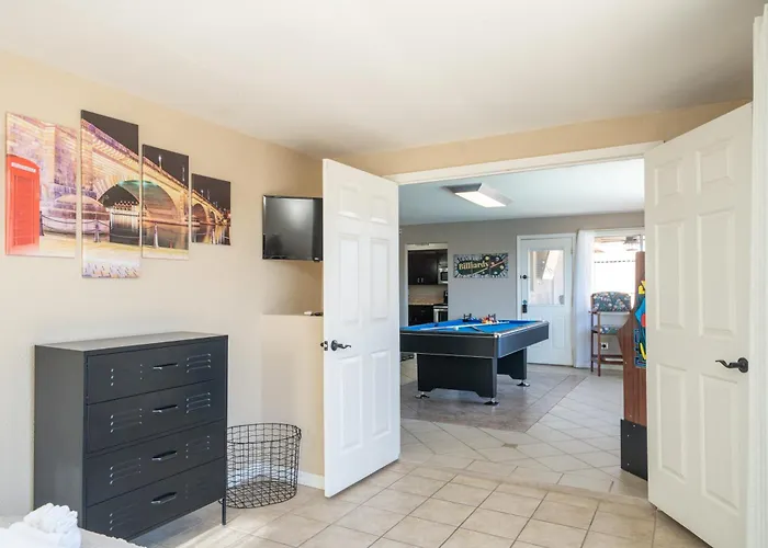 Large Havasu Retreat With Private Heated Pool And Gameroom For Family Fun * Lake Havasu City